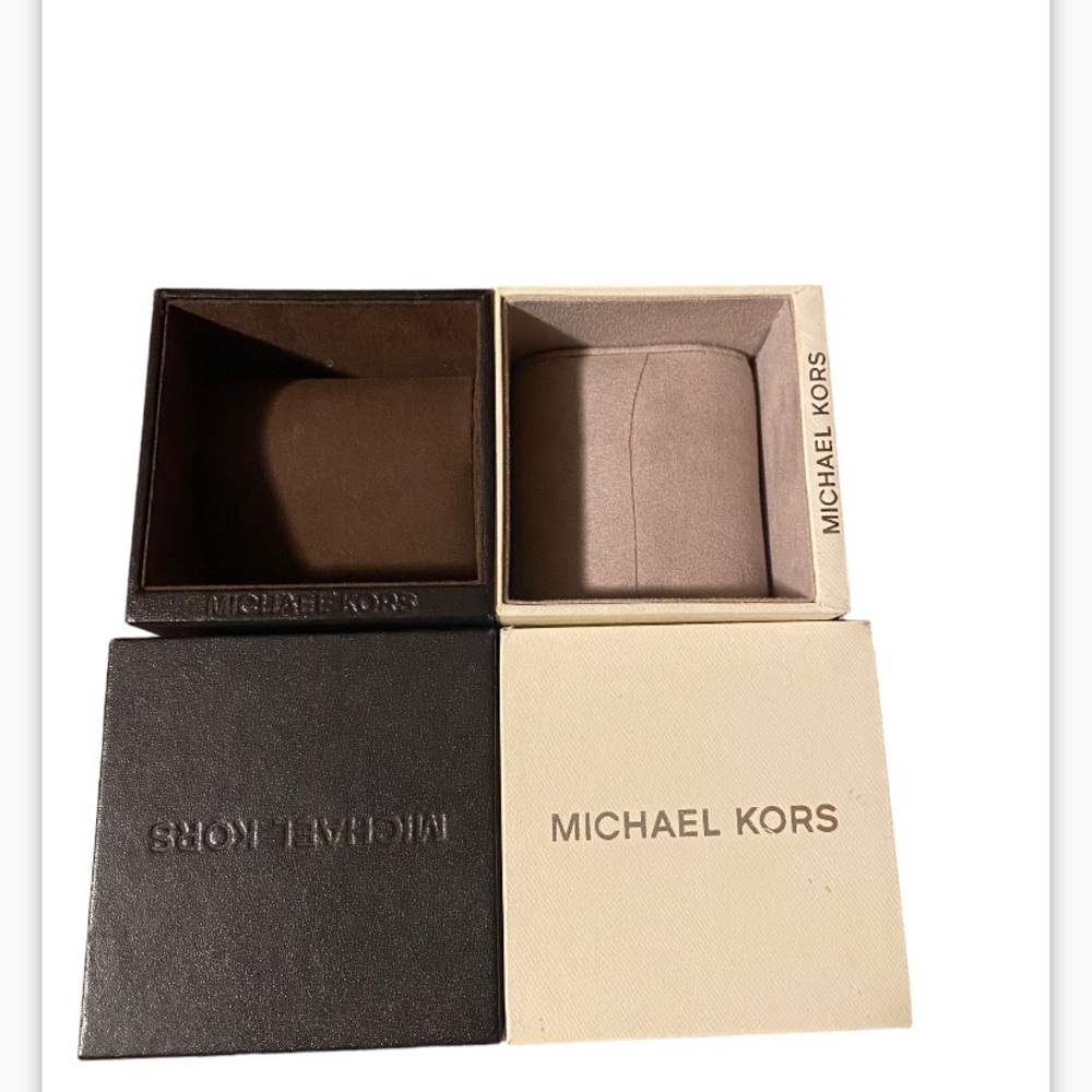 2 Empty Michael Kors Watch box